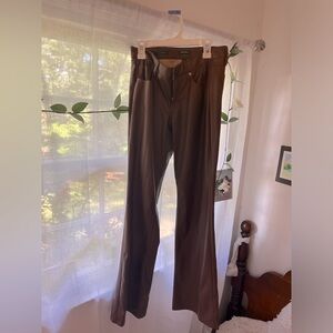 wild fable, size 2, brown faux leather jeans